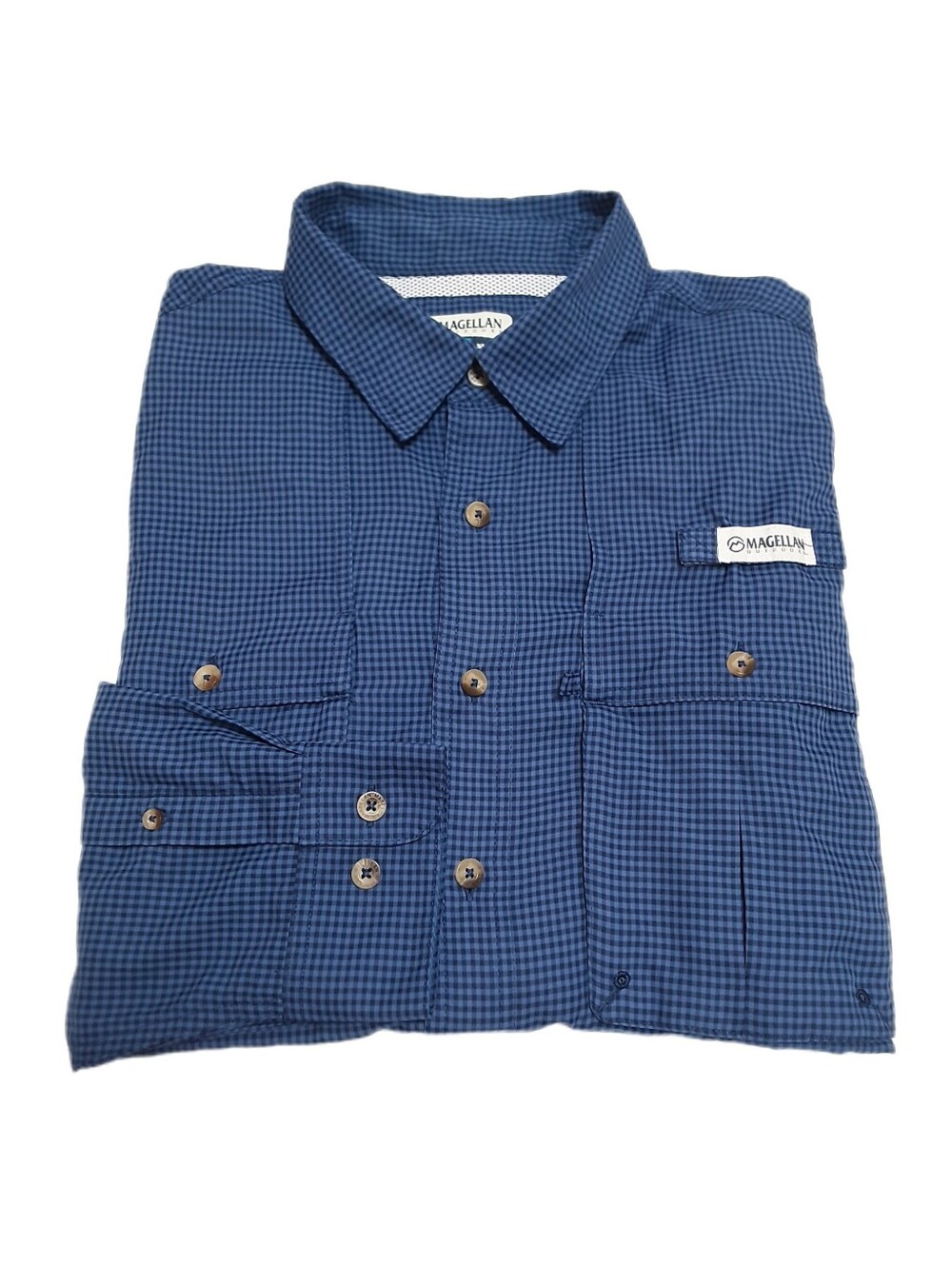 Magellan Outdoors Button Up Shirt Mens Medium